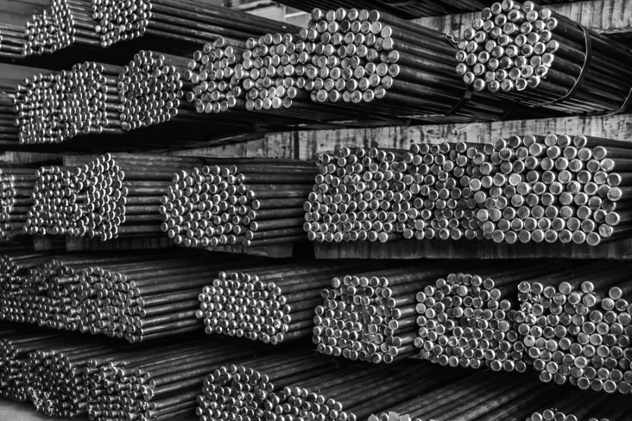 Black Round Bar